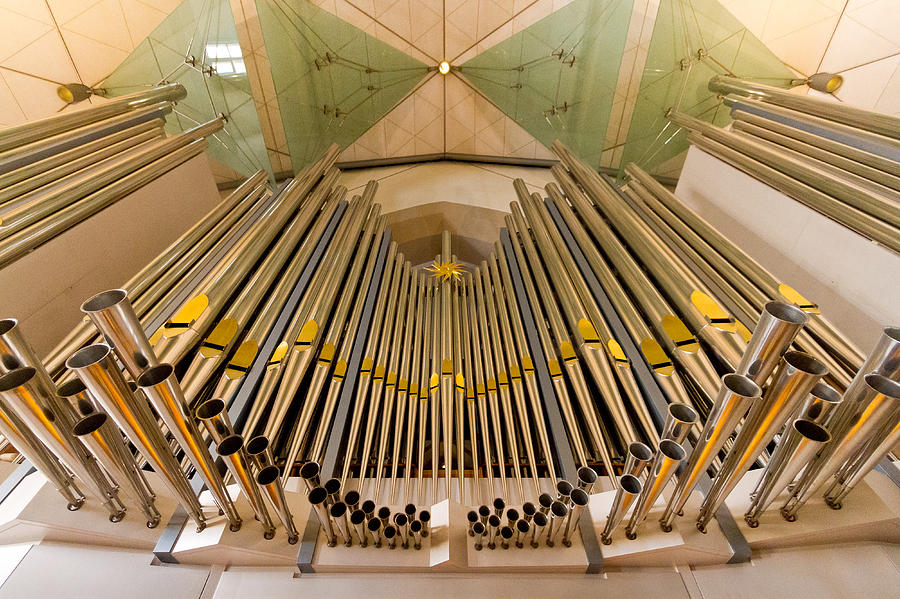 Stuttgart organ Photograph by Jenny Setchell