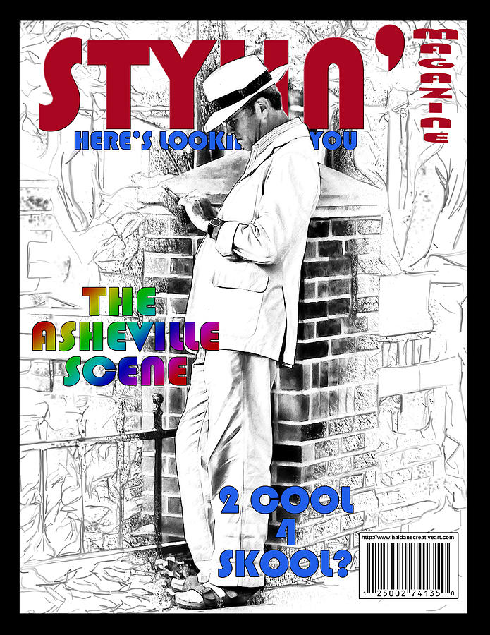 Stylin Magazine Faux Cover Digital Art by John Haldane