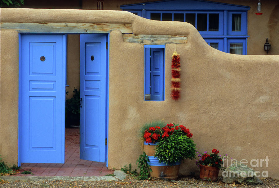 Taos New Mexico Architecture  Photograph by Bob Christopher
