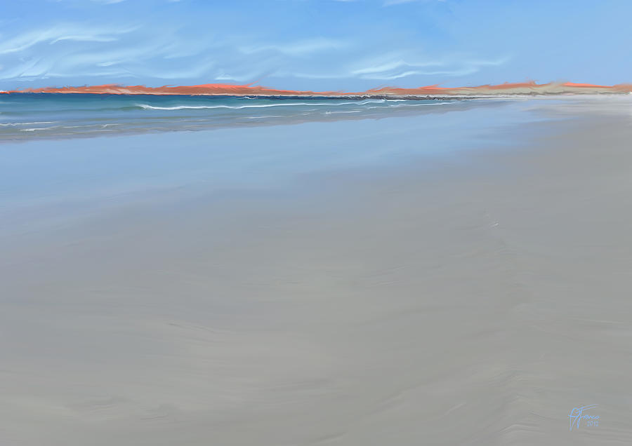 Sublime Beach Digital Art by Vincent Franco