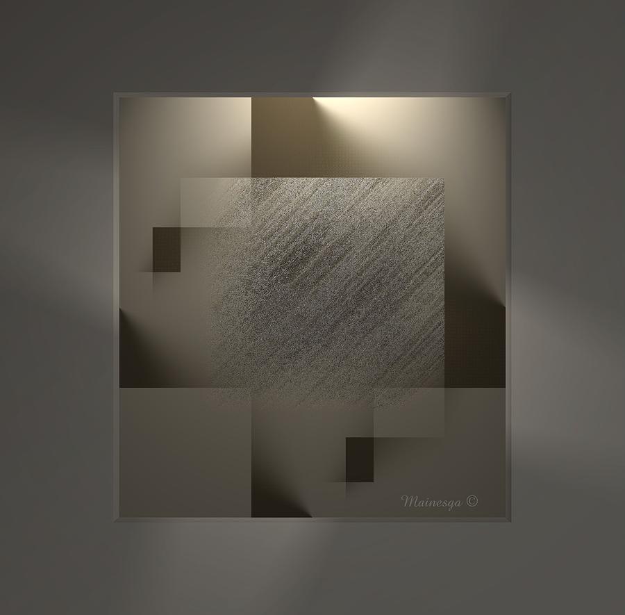 Subtle Abstract Digital Art by Ines Garay-Colomba