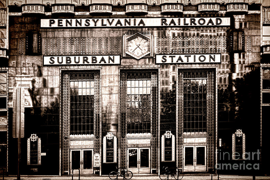 Suburban Station Photograph by Olivier Le Queinec