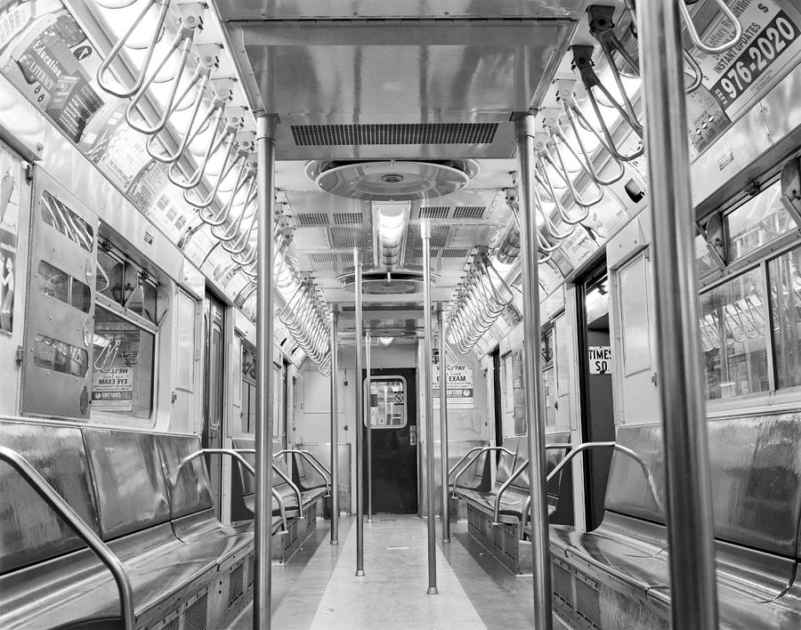 New York City - Subway Car Photograph