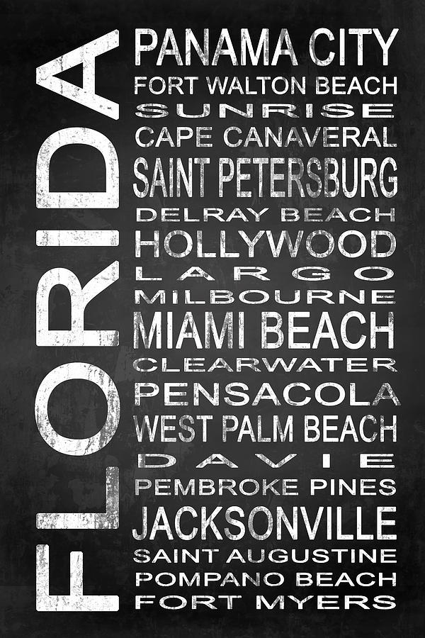 Subway Sign Digital Art - Subway Florida State 1 by Melissa Smith Subway Sign Digital Art - Subway Florida State 1 by Melissa Smith