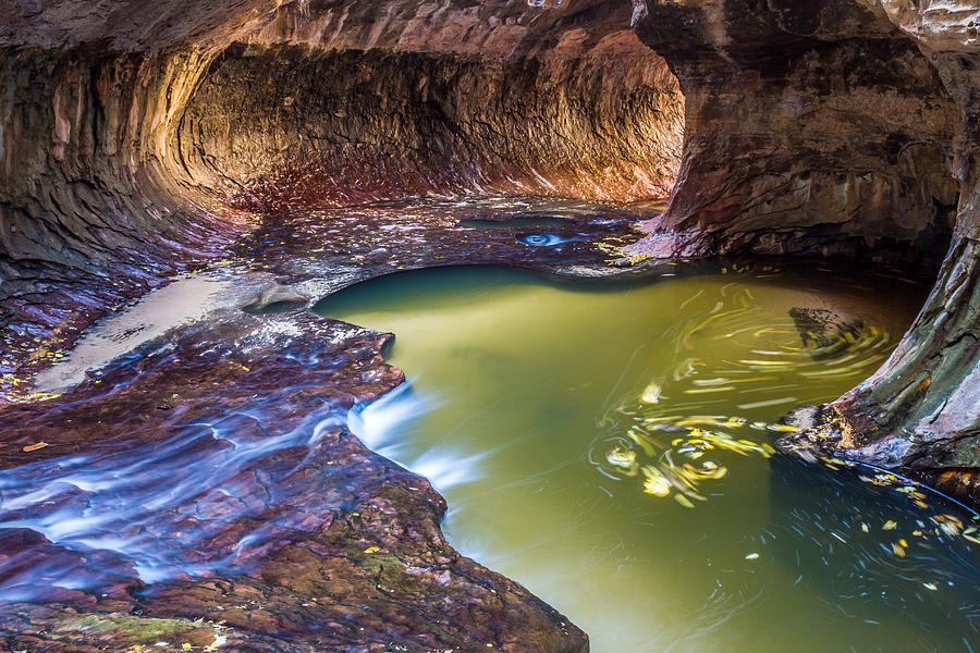 Fall Photograph - Subway in Zion by Pierre Leclerc Photography