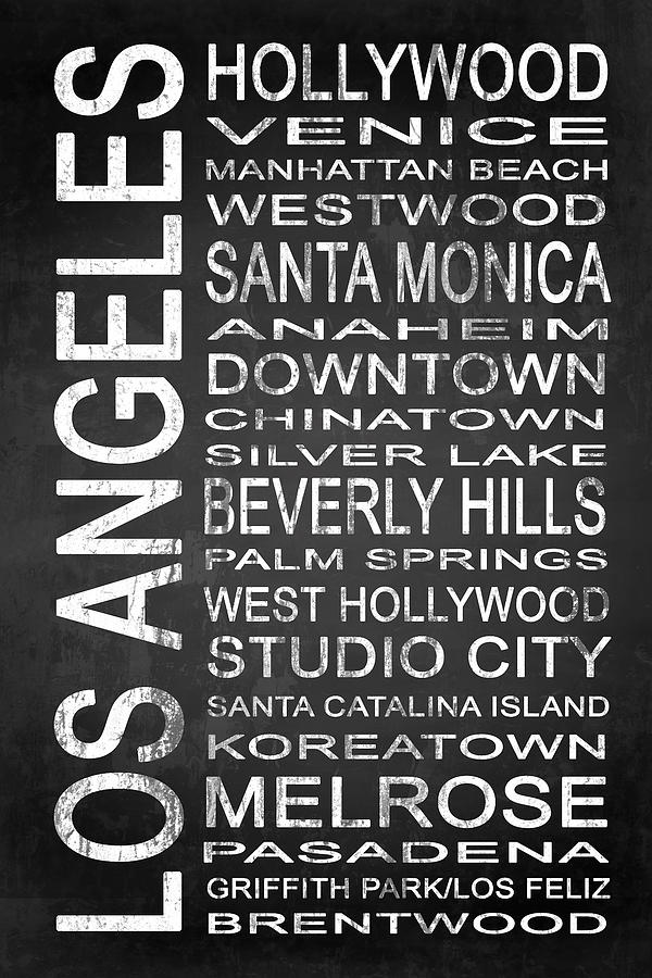 City Digital Art - SUBWAY Los Angeles 1 by Melissa Smith