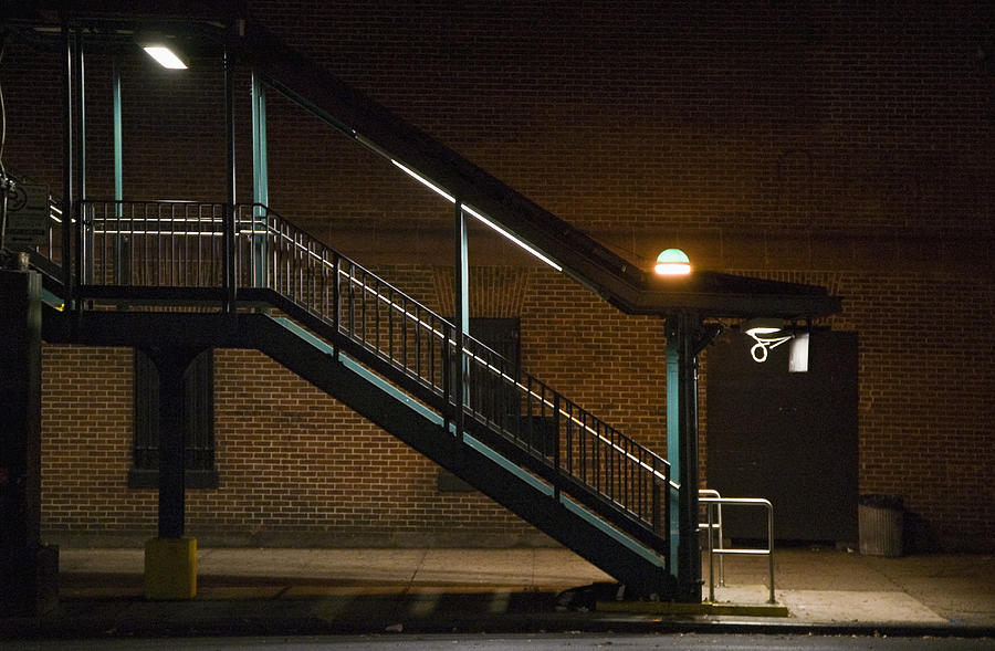 Subway Stairs Photograph by Ben Peterson