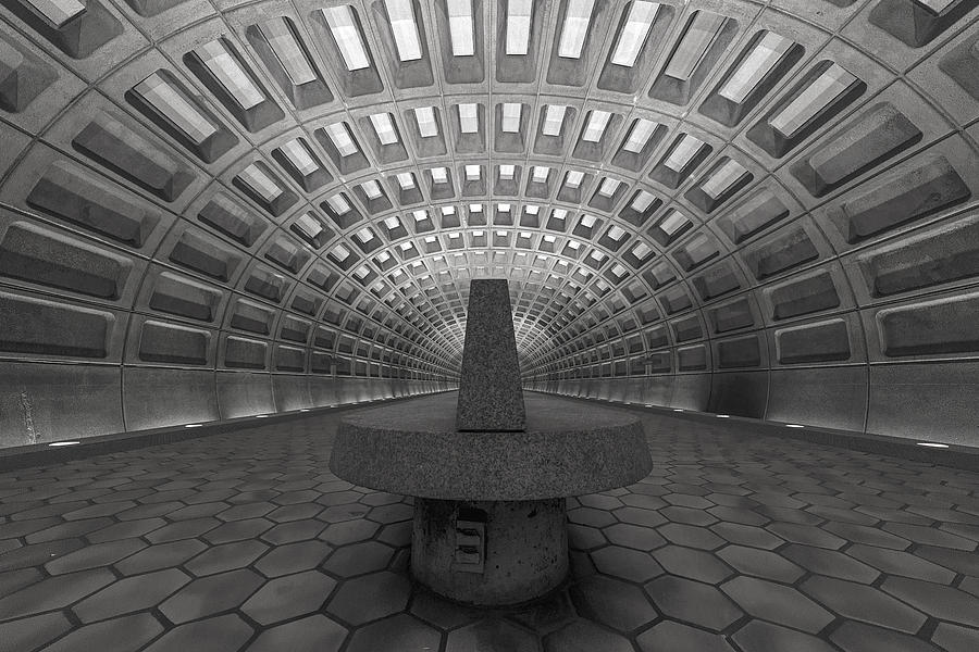 Subway Symmetry  Photograph by Dustin LeFevre
