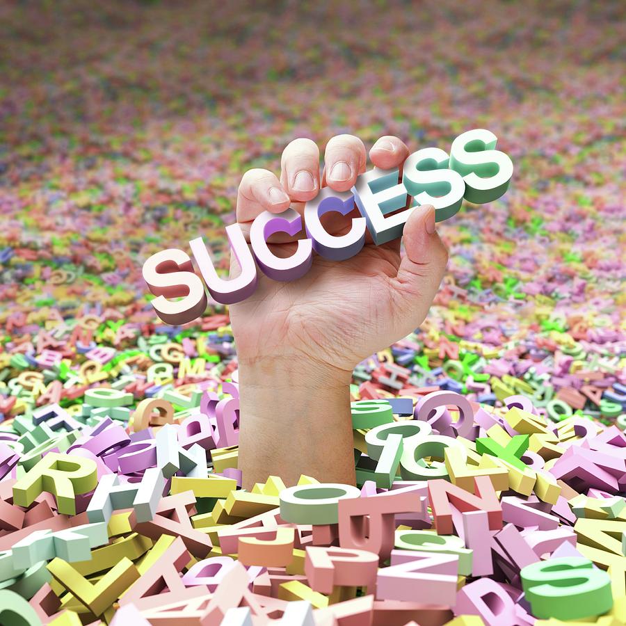 Success Photograph by Ktsdesign/science Photo Library