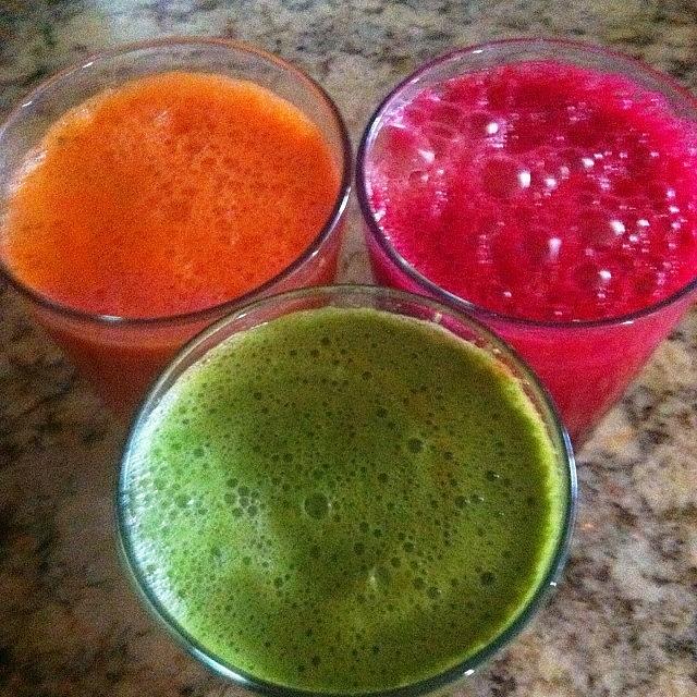 Juice Photograph - Such Beautiful Colors! Been Juicing by T Allen