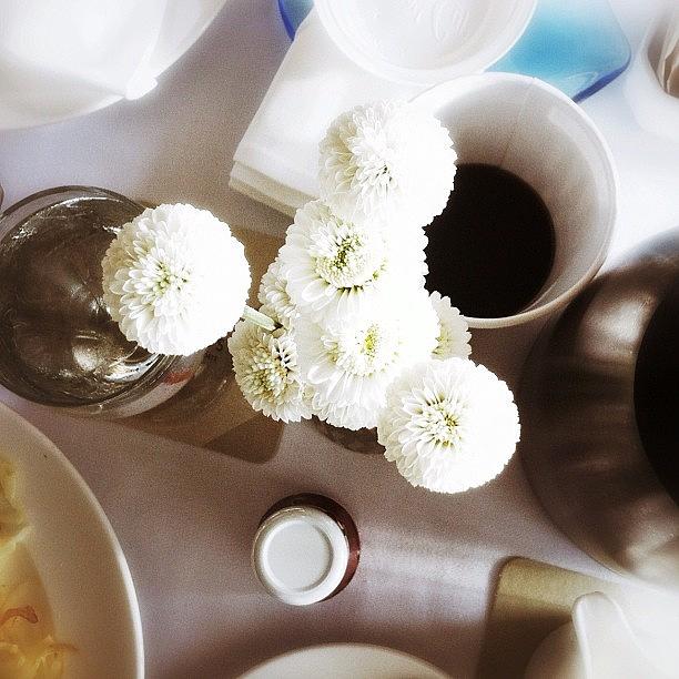 Such Pretty Flowers On The Breakfast Photograph by Tifanie Chaney