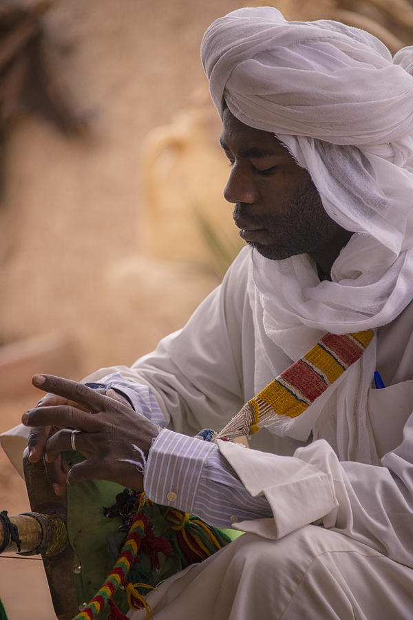 Sudanese Man Of Sahara Desert Photograph by Carrie Kouri