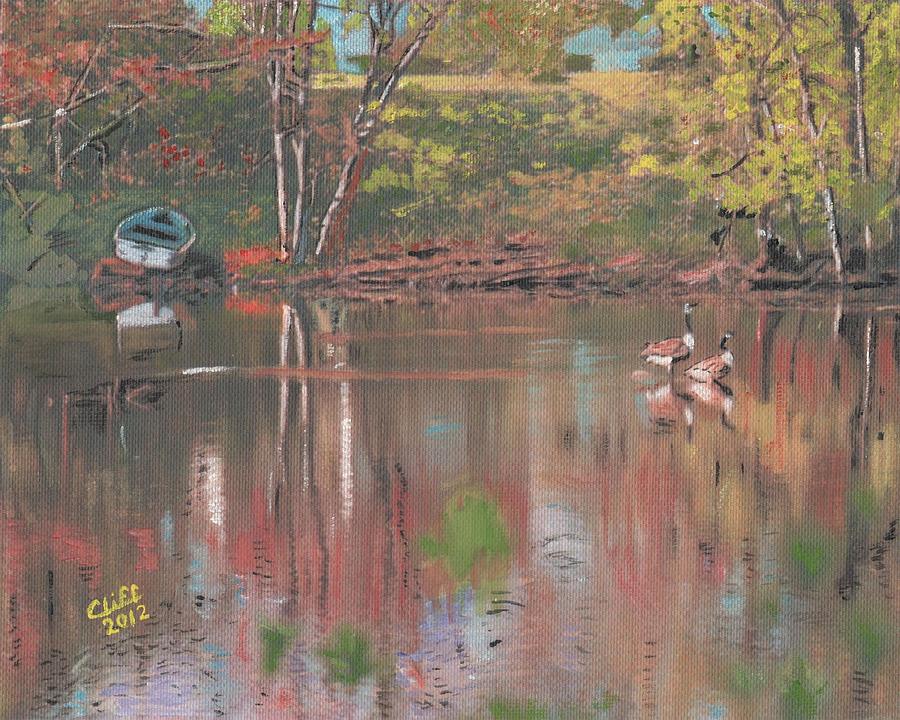 Sudbury River Painting by Cliff Wilson