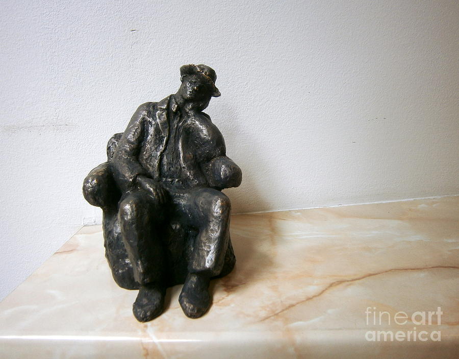 Statue Sculpture - Sudden nap by Milen Litchkov