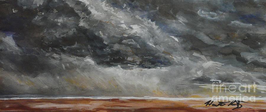 Mixed Media Painting - Sudden Storm by Heather Kertzer Mixed Media Painting - Sudden Storm by Heather Kertzer