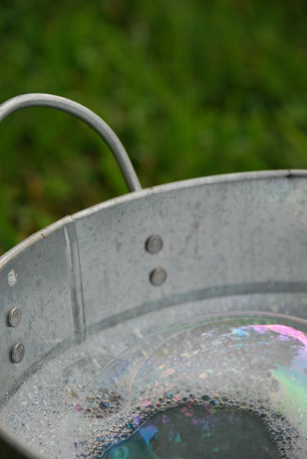 Suds in the Bucket Photograph by Beverly Stapleton