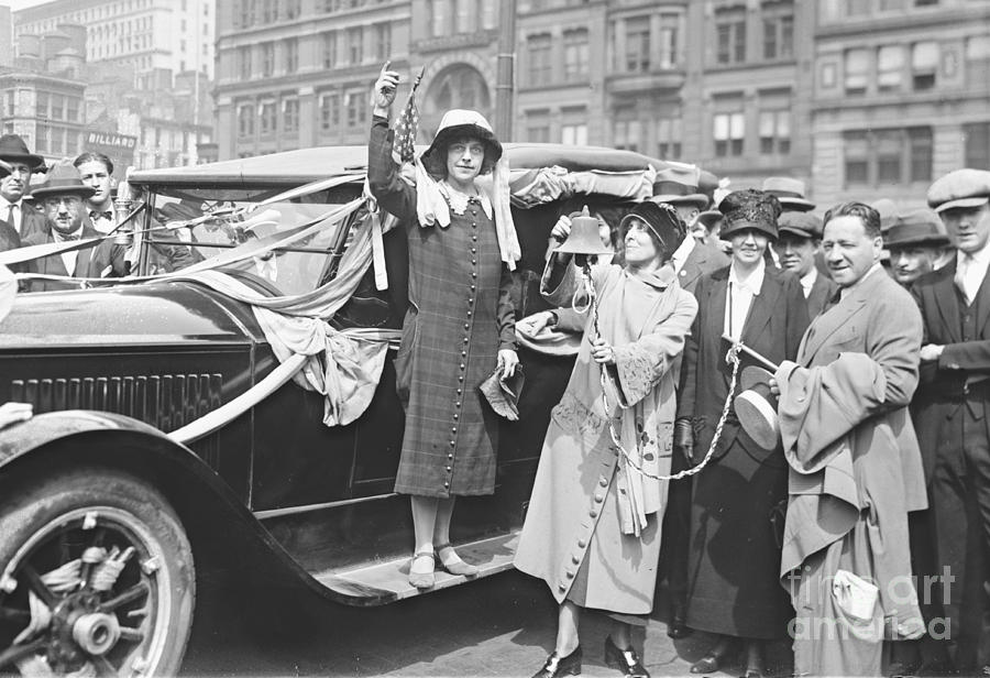 Suffragette Rosalie Jones 1924 Photograph by Padre Art