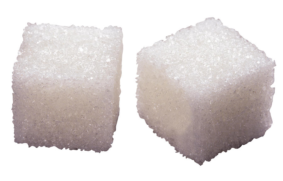 Sugar cubes Photograph by Comstock