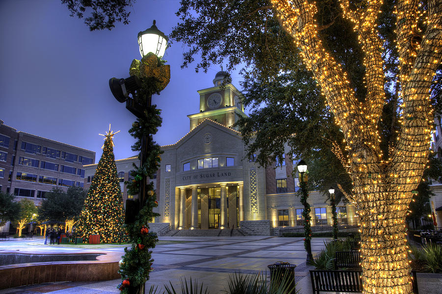 Sugar Land Christmas Photograph by Tim Stanley