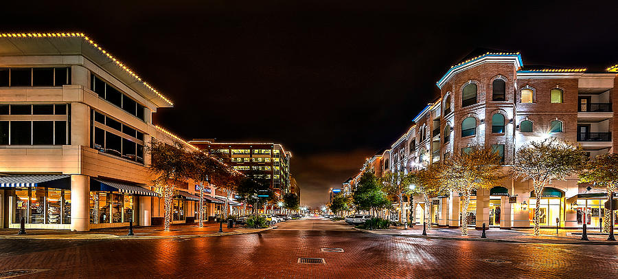 Houston Photograph - Sugar Land Town Square by David Morefield