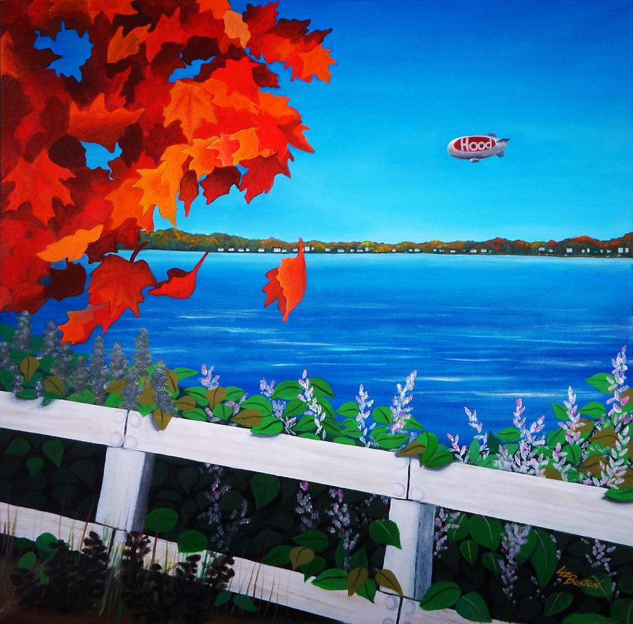 Fall Painting - Sugar Maple by Liz Boston