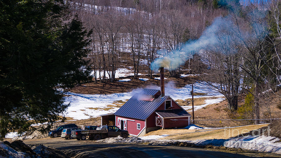 Sugaring season at the Springbrook Farm. Photograph by New England Photography