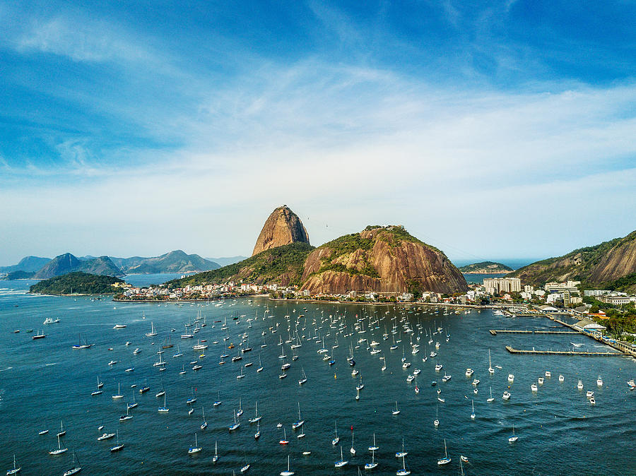 Sugarloaf Mountain in Rio de Janeiro, Brazil Photograph by Nikada