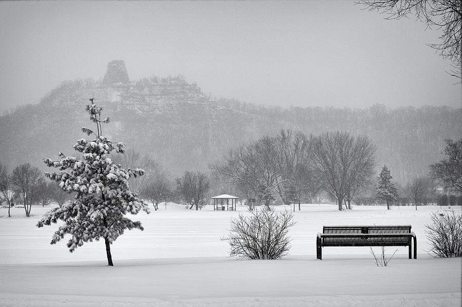 Sugarloaf Snowstorm Photograph by Al  Mueller