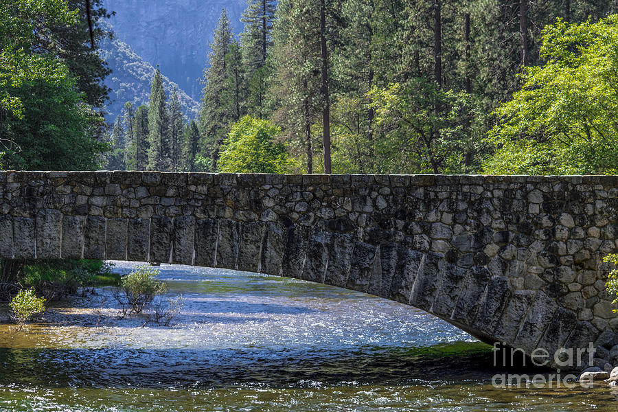 Suger Pine Bridge  Photograph by L J Oakes