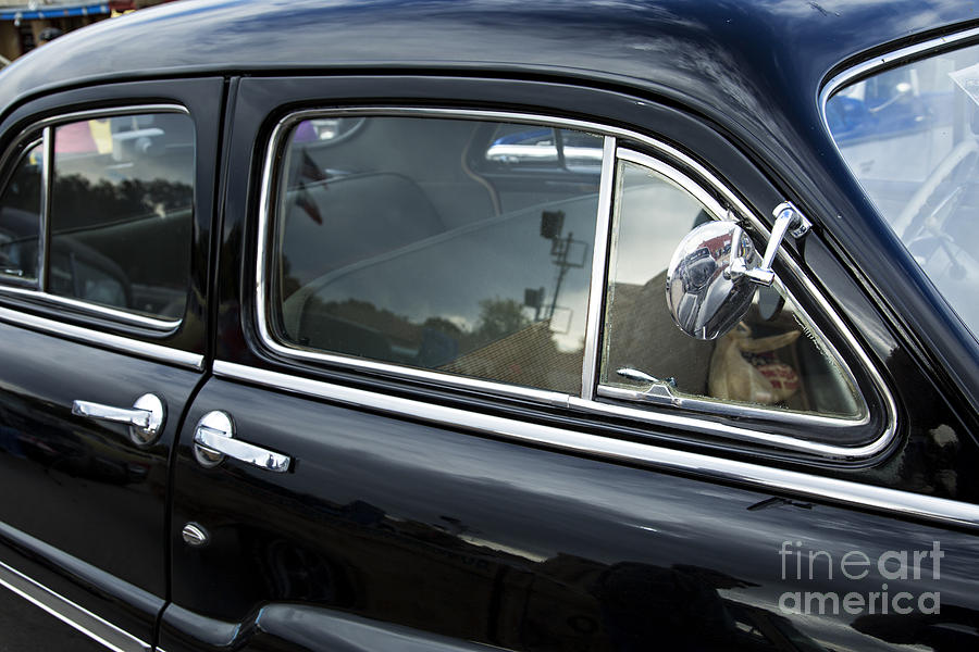 Suicide Doors 1949 Mercury Classic Car in Color 3198.02 Photograph by M K Miller