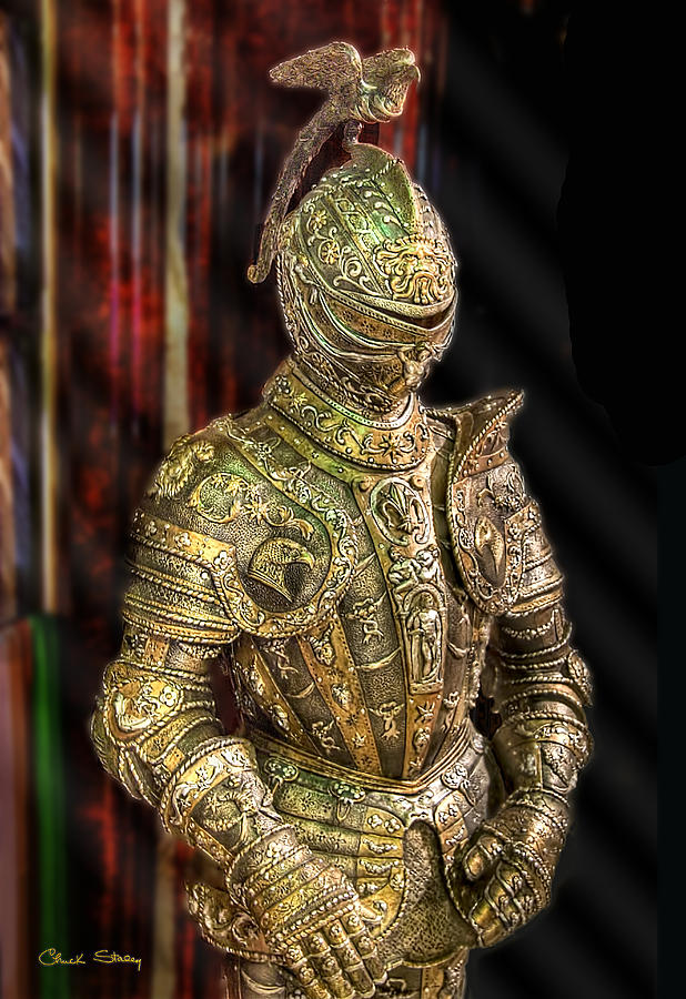 Knight Photograph - Suit of Armor by Chuck Staley