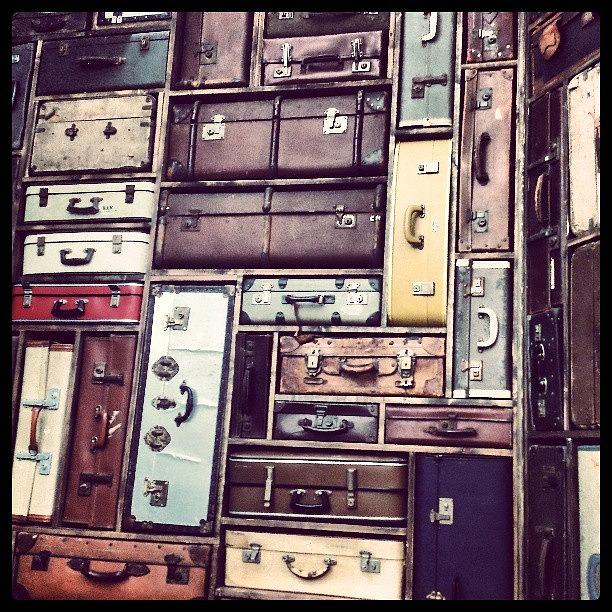 Valise Photograph - #suitcase #travel #valise Vintage by Harvey Mills