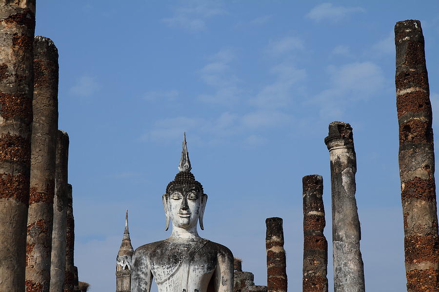 Sukhothai Photograph - Sukhothai Historical Park - Sukhothai Thailand - 011338 by DC Photographer
