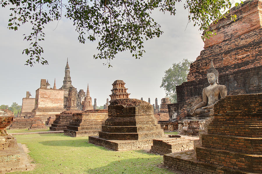 Sukhothai Historical Park - Sukhothai Thailand - 01135 Photograph by DC Photographer