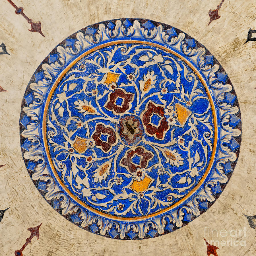 Suleiman Mosque interior 11  by Antony McAulay