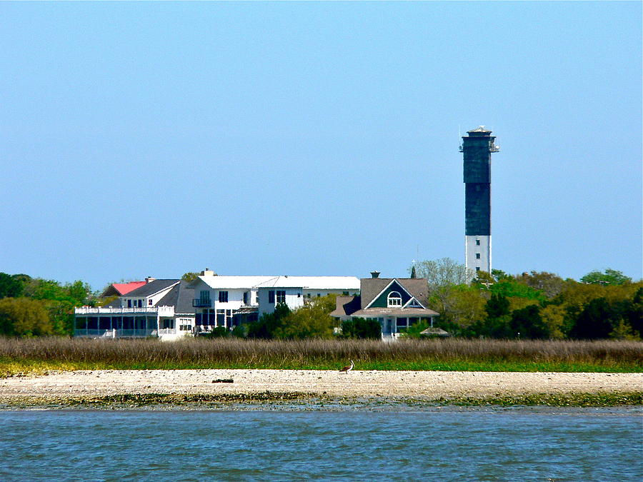 Sullivans Island Lighthouse Photograph by Jean Wright