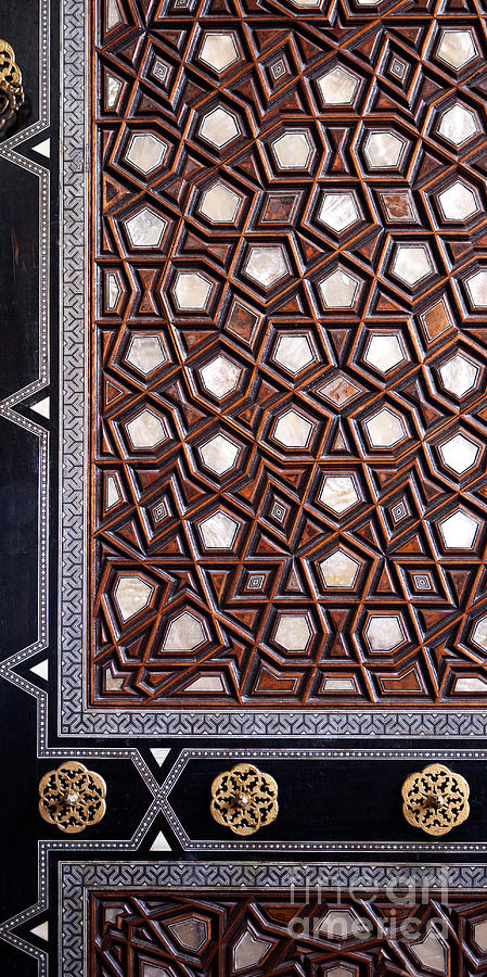 Sultan Ahmet Mausoleum Door 02 Photograph by Rick Piper Photography