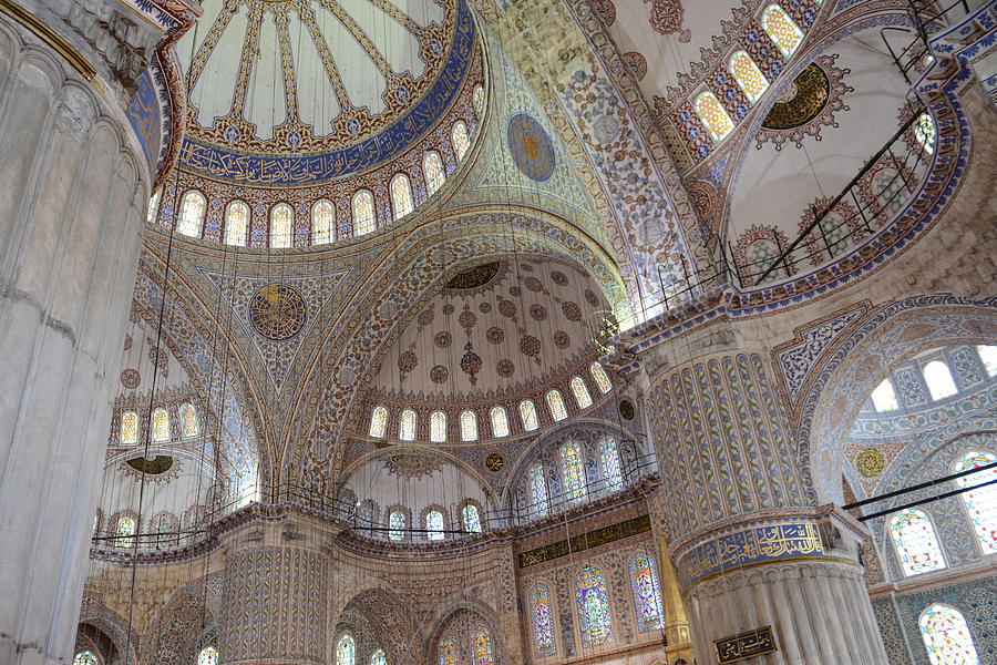 Sultanahmet Mosque Photograph by Brandon Bourdages