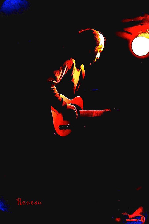 Sultry Guitarist Photograph by A L Sadie Reneau