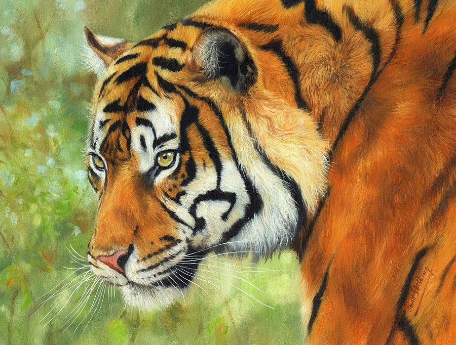 Sumatran Tiger 2 Painting