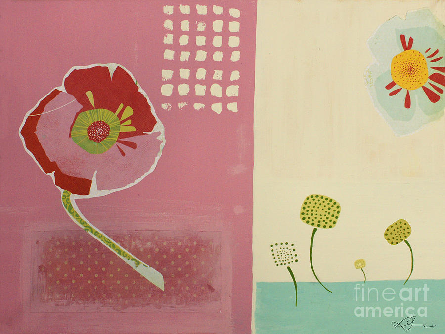 Flower Painting - Summer 2014 by Aimelle Ml