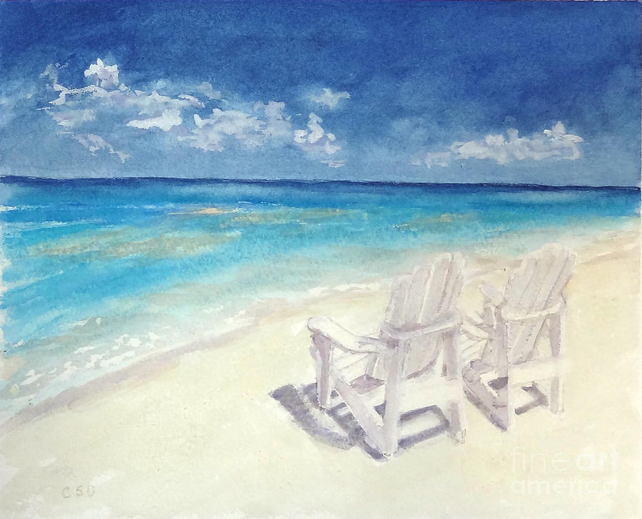 Summer afternoon Painting by Carol DENMARK