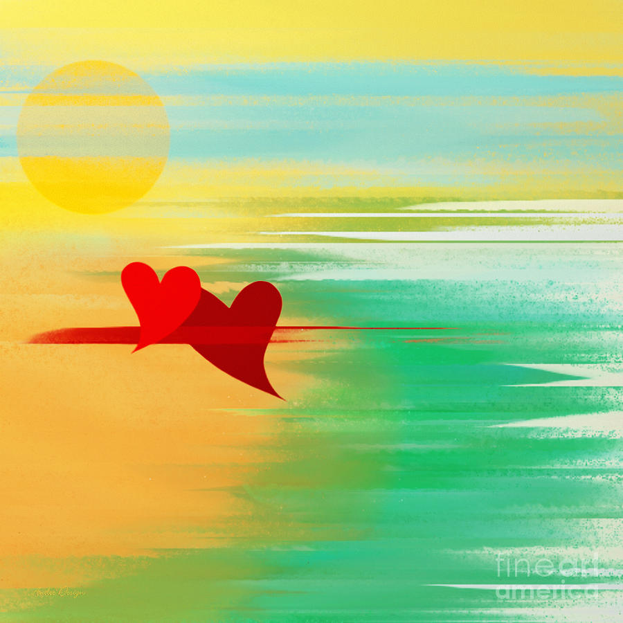 Summer And In Love Digital Art by Andee Design