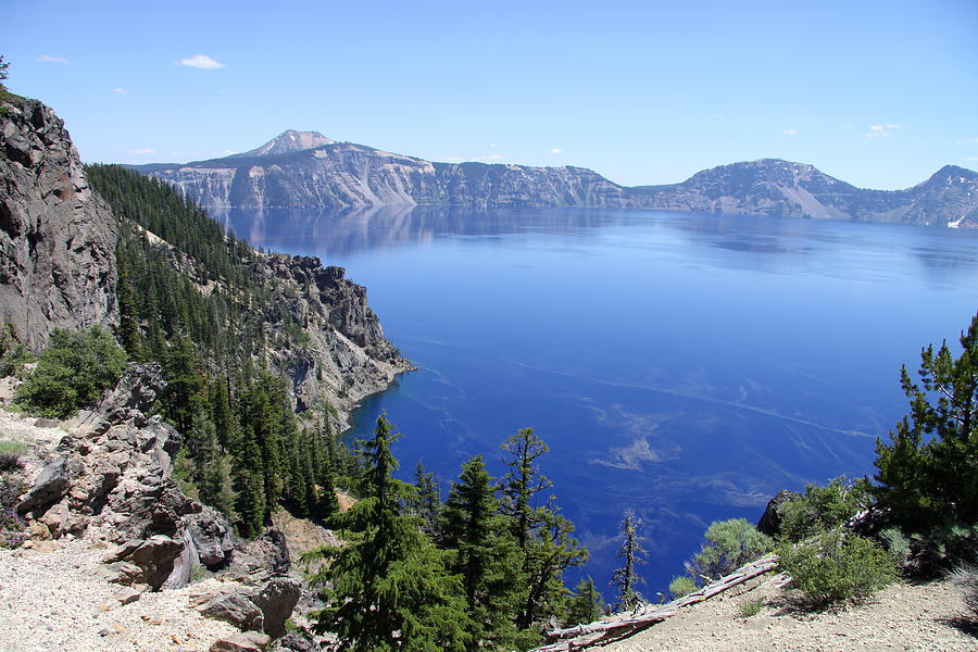 Summer At Crater Lake Photograph by Christiane Schulze Art And ...