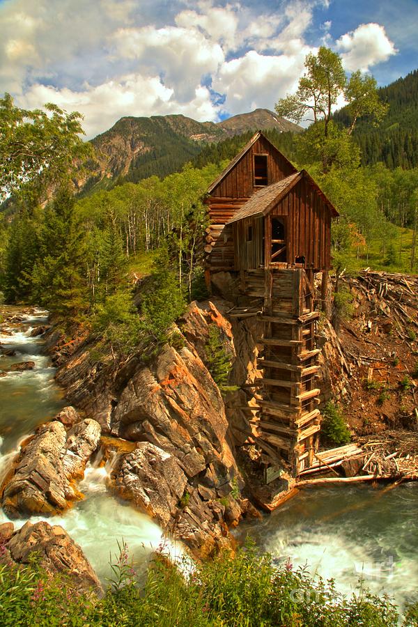 Summer At Crystal Mill Photograph by Adam Jewell