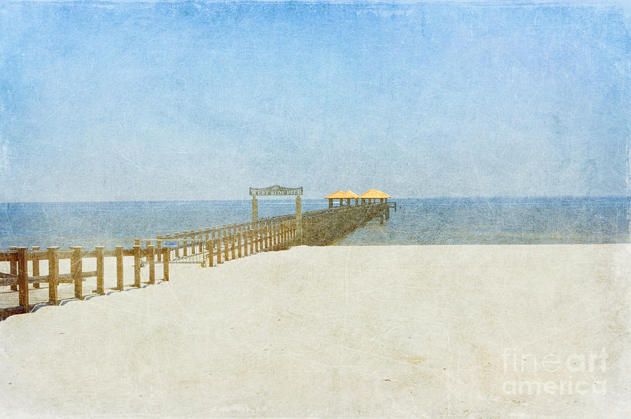 Summer At The Beach Gulfport Photograph by Alys Caviness-Gober