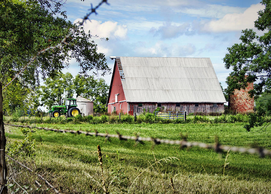 Barn Photograph - Summer Barn by Cricket Hackmann