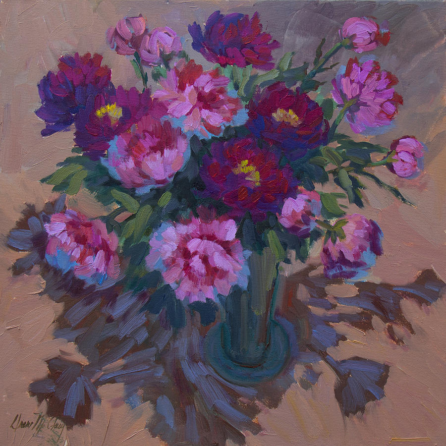 Summer Bouquet Painting by Diane McClary