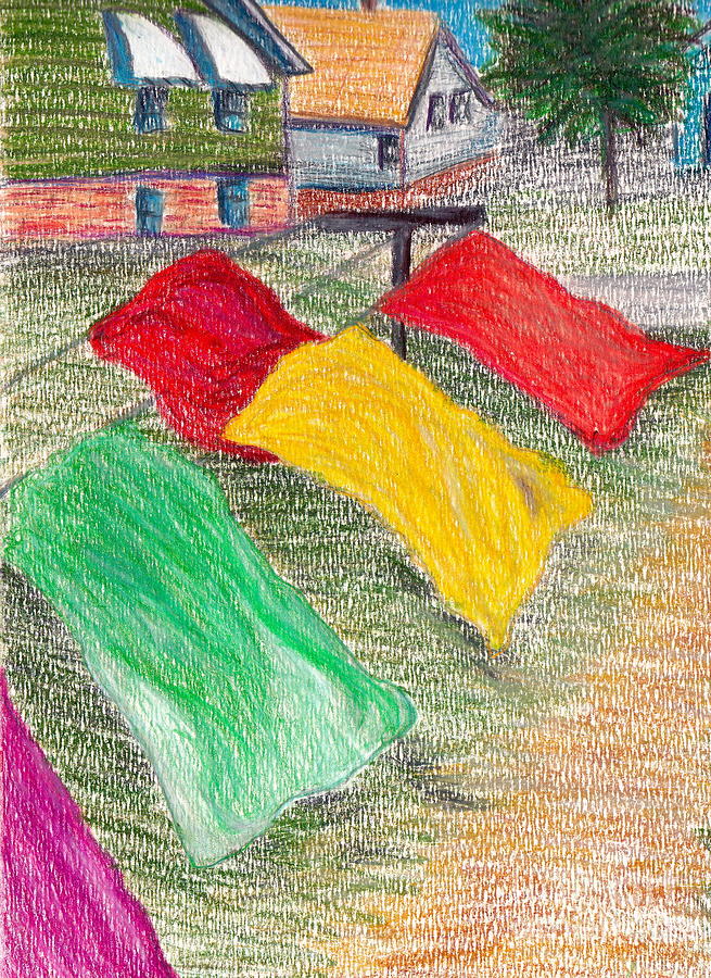 Summer Breeze Drawing by M West