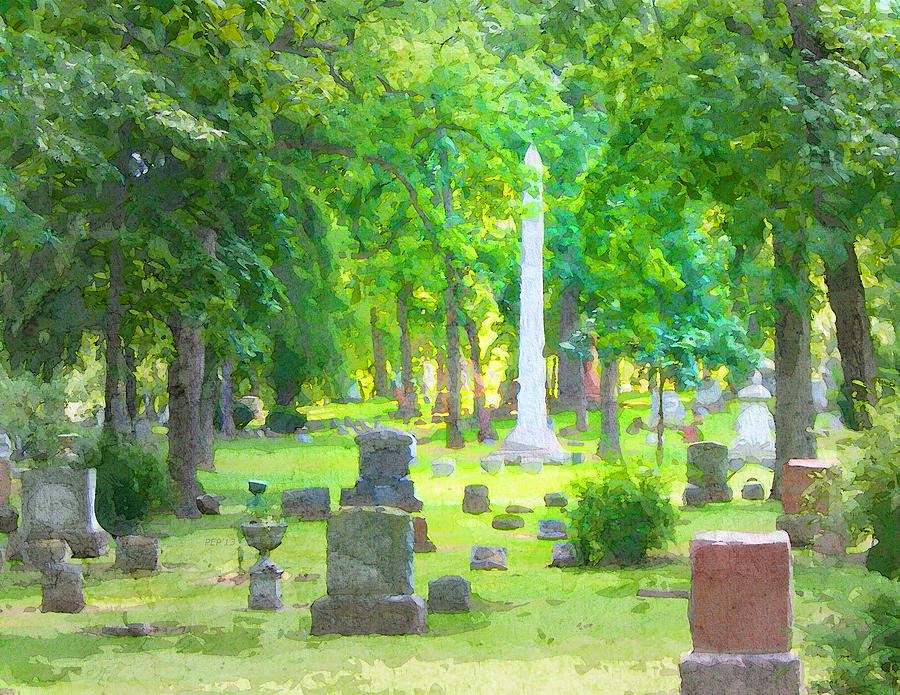 Summer Cemetery Photograph By Phil Perkins Fine Art America